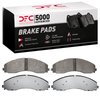 1551-2018-00 5000 Advanced Semi-Metallic Brake Pads, Fits Select Ford/Lincoln/Mercury/Mazda, Position: Fr,Fr & Rr,Front,Rear,Rr - image 4