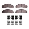 1551-2018-01 5000 Advanced Semi-Metallic Brake Pads & Hardware Kit, Fits Select Ford/Lincoln/Mercury/Mazda, Position: Front,Fr & - image 2