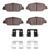 1551-2037-01 5000 Advanced Ceramic Brake Pads & Hardware Kit, Fits Select Acura/Honda, Position: Rear - image 2