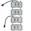 1551-2052-00 5000 Advanced Ceramic Brake Pads, Fits Select Alfa Romeo, Position: Front - image 2