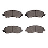 1551-2057-00 5000 Advanced Ceramic Brake Pads, 2016-2017 Mopar, Position: Front - image 1