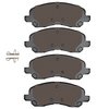 1551-2057-00 5000 Advanced Ceramic Brake Pads, 2016-2017 Mopar, Position: Front - image 2