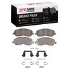 1551-2057-01 5000 Advanced Ceramic Brake Pads & Hardware Kit, 2016-2017 Mopar, Position: Front - image 1