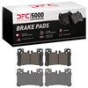 1551-2063-00 5000 Advanced Low-Metallic Brake Pads, Fits Select Lexus/Toyota/Scion, Position: Rear - image 4