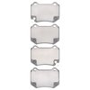 1551-2118-00 5000 Advanced Low-Metallic Brake Pads, 2018-2021 Subaru, Position: Rear - image 2