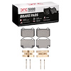 1551-2118-01 5000 Advanced Low-Metallic Brake Pads & Hardware Kit, 2018-2021 Subaru, Position: Rear - image 1