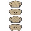 1551-2137-00 5000 Advanced Ceramic Brake Pads, Fits Select Volvo, Position: Front - image 2
