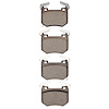 1551-2144-00 5000 Advanced Ceramic Brake Pads, Fits Select Kia/Hyundai/Genesis, Position: Rear - image 1