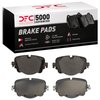 1551-2154-09 5000 Advanced Low-Metallic Brake Pads & Hardware Kit, Fits Select Bentley, Position: Rear