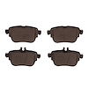 1551-2163-00 5000 Advanced Ceramic Brake Pads, Fits Select Mercedes-Benz, Position: Rear - image 1