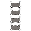 1551-2166-00 5000 Advanced Low-Metallic Brake Pads, 2019-2021 Porsche, Position: Rear - image 1