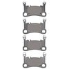 1551-2166-00 5000 Advanced Low-Metallic Brake Pads, 2019-2021 Porsche, Position: Rear - image 2