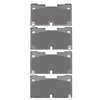 1551-2173-00 5000 Advanced Ceramic Brake Pads, Fits Select GM, Position: Front - image 2