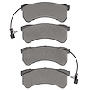 1551-2175-10 5000 Advanced Semi-Metallic Brake Pads, 2016-2021 Freightliner, Position: Fr   ,Fr & Rr,Rr - image 1