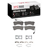 1551-2175-11 5000 Advanced Semi-Metallic Brake Pads & Hardware Kit, 2016-2021 Freightliner, Position: Rr,Fr & Rr,Fr - image 1