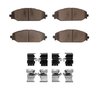 1551-2179-01 5000 Advanced Ceramic Brake Pads & Hardware Kit, Fits Select Mopar, Position: Front - image 2