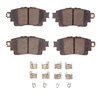 1551-2183-01 5000 Advanced Ceramic Brake Pads & Hardware Kit, Fits Select Lexus/Toyota/Scion, Position: Rear - image 2