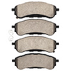 1551-2208-00 5000 Advanced Ceramic Brake Pads, Fits Select Ford/Lincoln/Mercury/Mazda, Position: Rear - image 1