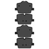 1551-2221-00 5000 Advanced Ceramic Brake Pads, Fits Select Multiple Makes/Models, Position: Rear - image 2