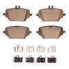 1551-2235-01 5000 Advanced Ceramic Brake Pads & Hardware Kit, Fits Select Mercedes-Benz, Position: Rear - image 1