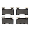 1551-2254-00 5000 Advanced Low-Metallic Brake Pads, Fits Select Acura/Honda, Position: Rear