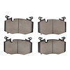 1551-2273-00 5000 Advanced Ceramic Brake Pads, 2019-2020 GM, Position: Front - image 1