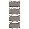 1551-2274-00 5000 Advanced Low-Metallic Brake Pads, 2019-2020 GM, Position: Front - image 2
