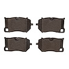 1551-2284-00 5000 Advanced Low-Metallic Brake Pads, Fits Select Multiple Makes/Models, Position: Front