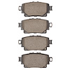 1551-2305-00 5000 Advanced Ceramic Brake Pads, Fits Select Multiple Makes/Models, Position: Rear - image 1