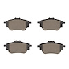 1551-2306-00 5000 Advanced Ceramic Brake Pads, Fits Select Infiniti/Nissan, Position: Rear - image 1