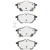 1551-2306-00 5000 Advanced Ceramic Brake Pads, Fits Select Infiniti/Nissan, Position: Rear - image 2