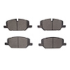 1551-2314-10 5000 Advanced Low-Metallic Brake Pads, Fits Select GM, Position: Front - image 1