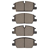 1551-2345-00 5000 Advanced Ceramic Brake Pads, Fits Select GM, Position: Front - image 1