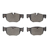 1551-2367-00 5000 Advanced Low-Metallic Brake Pads, 2019-2020 Multiple Makes/Models, Position: Rear