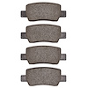 1551-2373-10 5000 Advanced Ceramic Brake Pads, Fits Select Kia/Hyundai/Genesis, Position: Rear - image 1