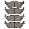 1551-2383-00 5000 Advanced Ceramic Brake Pads, Fits Select Ford/Lincoln/Mercury/Mazda, Position: Rear - image 1