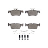 1551-2384-01 5000 Advanced Low-Metallic Brake Pads & Hardware Kit, Fits Select Ford/Lincoln/Mercury/Mazda, Position: Rear - image 1