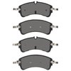 1551-2388-10 5000 Advanced Semi-Metallic Brake Pads, Fits Select Ford/Lincoln/Mercury/Mazda, Position: Rear - image 2