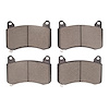 1551-2399-00 5000 Advanced Ceramic Brake Pads, Fits Select Tesla, Position: Front - image 1
