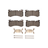 1551-2407-11 5000 Advanced Ceramic Brake Pads & Hardware Kit, Fits Select GM, Position: Front - image 1