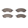 1551-2414-00 5000 Advanced Ceramic Brake Pads, Fits Select Ford/Lincoln/Mercury/Mazda, Position: Rear - image 1