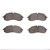1551-2423-00 5000 Advanced Semi-Metallic Brake Pads, Fits Select Ford/Lincoln/Mercury/Mazda, Position: Front - image 1