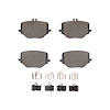 1551-2425-01 5000 Advanced Ceramic Brake Pads & Hardware Kit, Fits Select Mercedes-Benz, Position: Rear - image 1