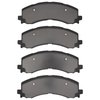 1551-2428-00 5000 Advanced Semi-Metallic Brake Pads, Fits Select Ford/Lincoln/Mercury/Mazda, Position: Front - image 2