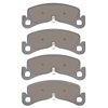 1551-2443-00 5000 Advanced Low-Metallic Brake Pads, Fits Select Tesla, Position: Front - image 2