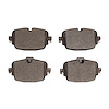 1551-2452-00 5000 Advanced Semi-Metallic Brake Pads, Fits Select Multiple Makes/Models, Position: Rear