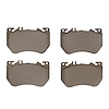 1551-2456-00 5000 Advanced Ceramic Brake Pads, Fits Select Mercedes-Benz, Position: Front