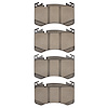 1551-2462-00 5000 Advanced Ceramic Brake Pads, Fits Select Land Rover, Position: Front - image 1