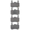 1551-2503-00 Rear 5000 Advanced Brake Pads, Low Metallic 2023-2024 Chevrolet Corvette - image 2