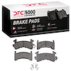 1552-0154-00 5000 Advanced Ceramic Brake Pads, 1998-2003 GM, Position: Front - image 1